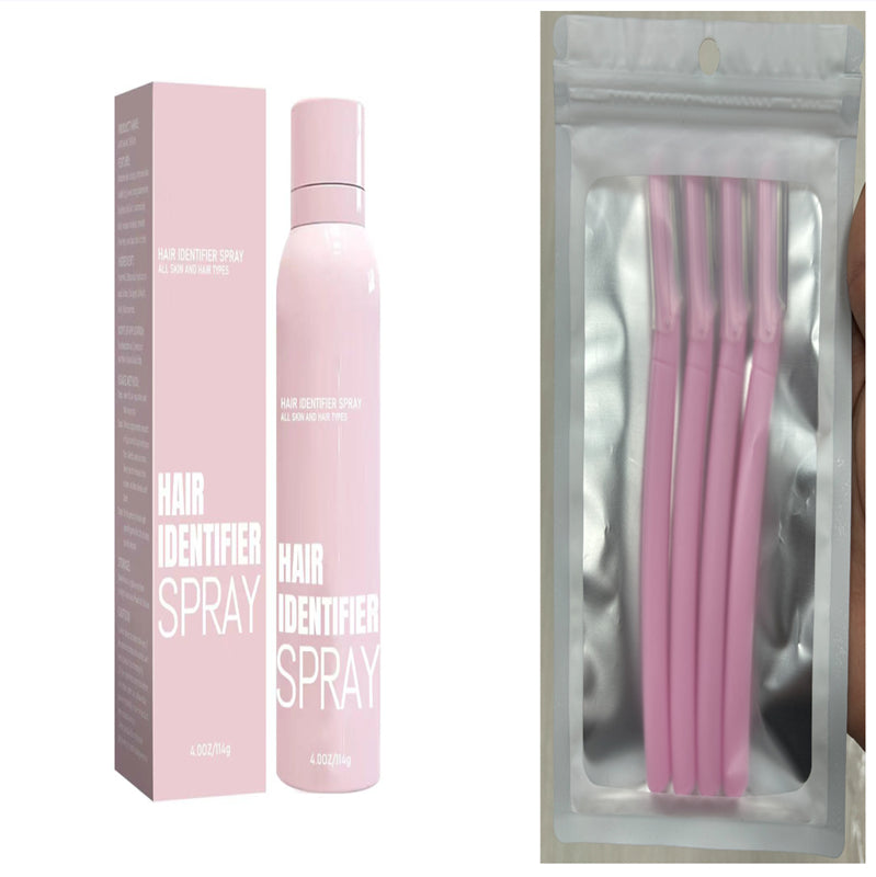 Hair Identifier Spray Set For Face Shaving Moisturizing Dermaplaner Spray For Face Shaving Skin Care - Beauty & Skincare | TARVIX Hair Identifier Spray Set For Face Shaving Moisturizing Dermaplaner Spray For Face Shaving Skin Care No logo set2