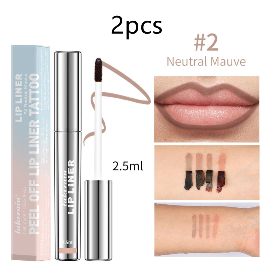 Matte Finish No Stain On Cup Hook Line Lip Stick - Beauty & Skincare | TARVIX Matte Finish No Stain On Cup Hook Line Lip Stick 2.5ml Set4
