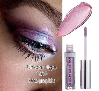 PHOERA Magnificent Metals Glitter and Glow Liquid Eyeshadow 12 Colors - Beauty & Skincare | TARVIX PHOERA Magnificent Metals Glitter and Glow Liquid Eyeshadow 12 Colors Unicorn Hype