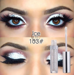 PHOERA Magnificent Metals Glitter and Glow Liquid Eyeshadow 12 Colors - Beauty & Skincare | TARVIX PHOERA Magnificent Metals Glitter and Glow Liquid Eyeshadow 12 Colors Ice