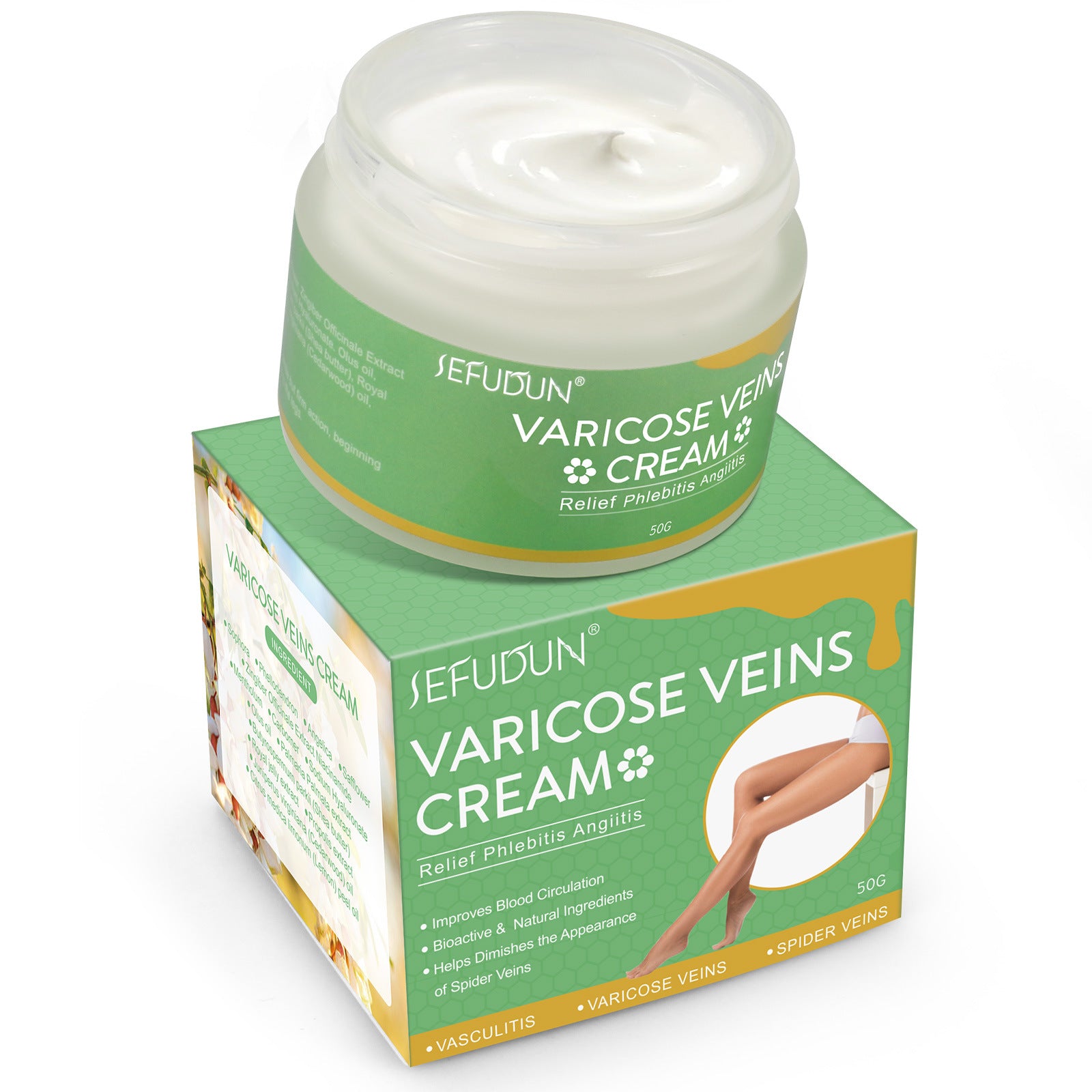 Varicose Vein Relief Cream - Beauty & Skincare | TARVIX Varicose Vein Relief Cream Photo Color