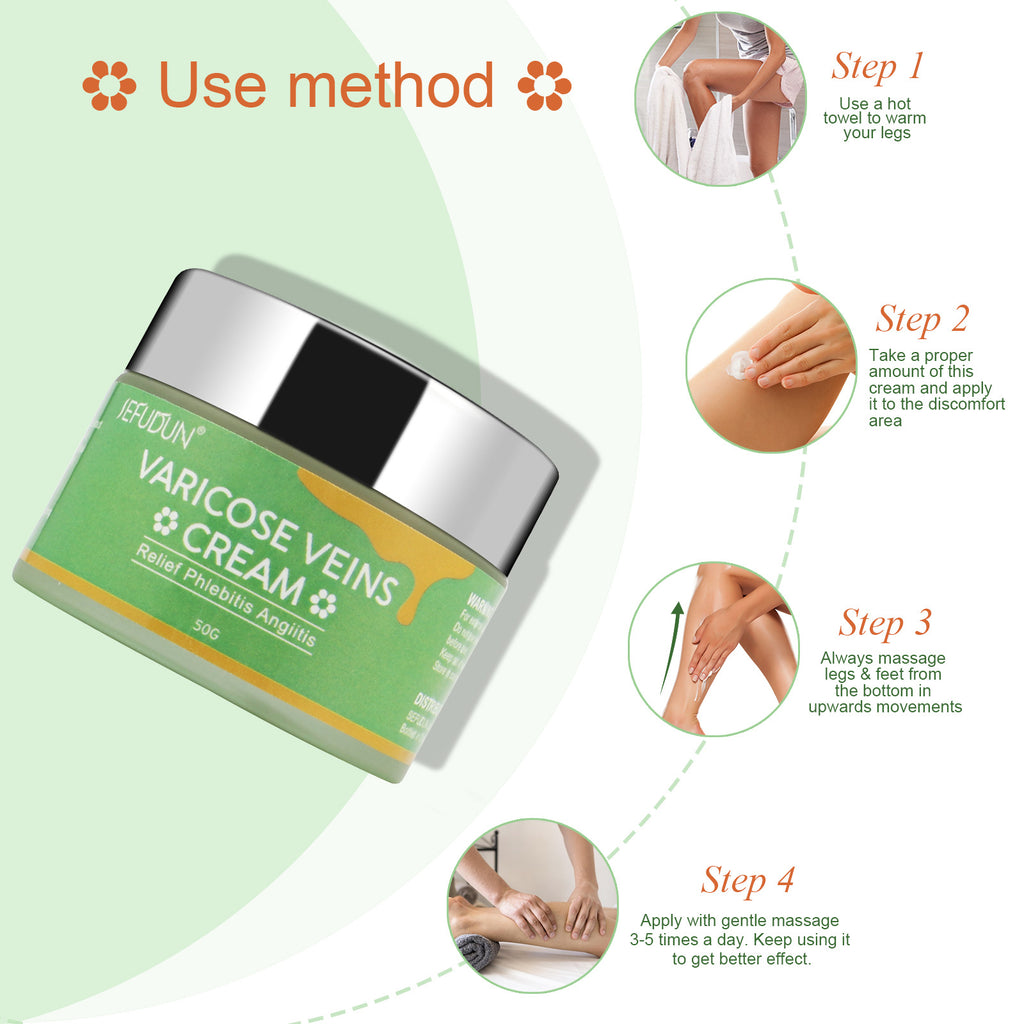 Varicose Vein Relief Cream - Beauty & Skincare | TARVIX Varicose Vein Relief Cream