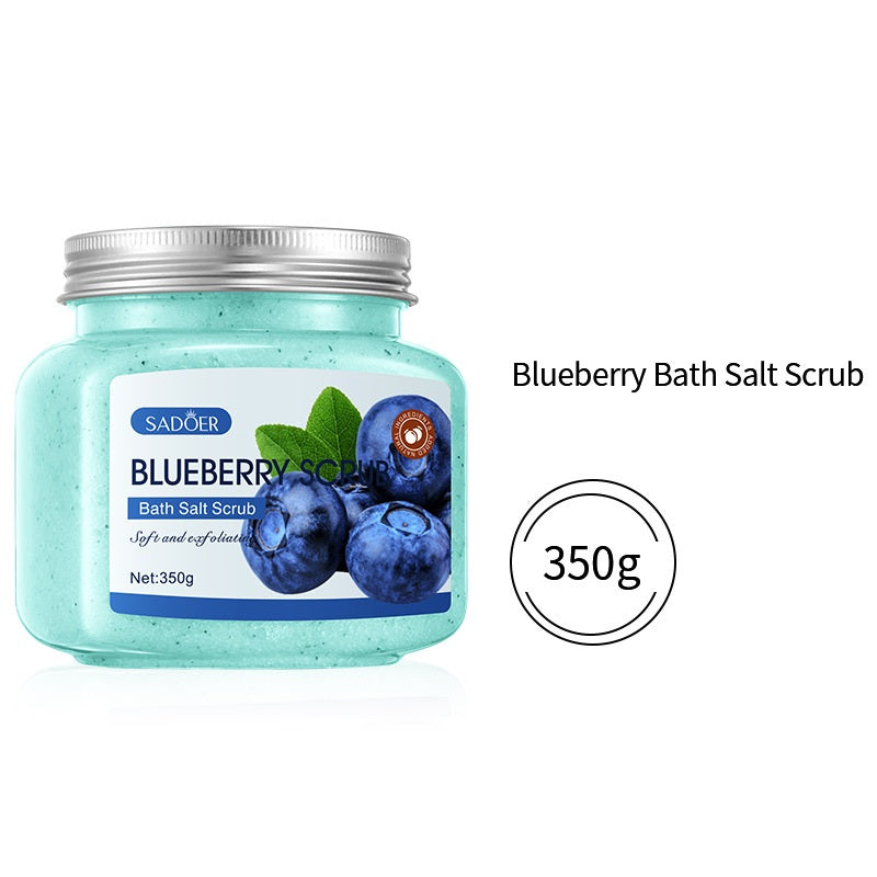 Fruit Bath Salt Scrub Cream Exfoliating Body Care - Beauty & Skincare | TARVIX Fruit Bath Salt Scrub Cream Exfoliating Body Care Blueberry Bath Salt Scrub