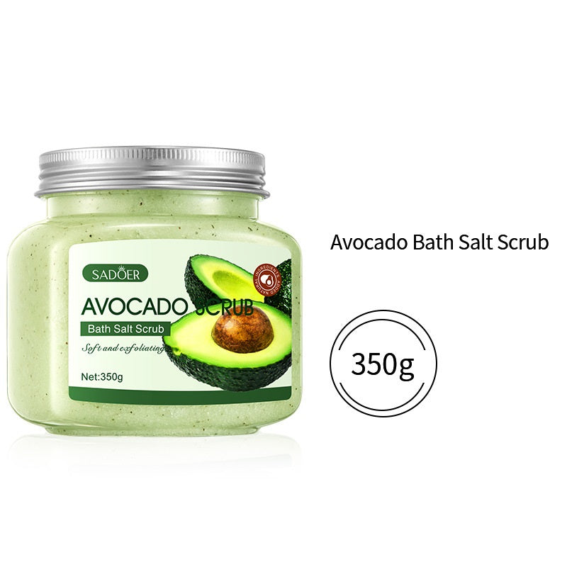 Fruit Bath Salt Scrub Cream Exfoliating Body Care - Beauty & Skincare | TARVIX Fruit Bath Salt Scrub Cream Exfoliating Body Care Avocado Bath Salt Scrub