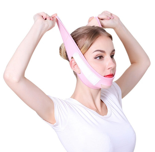 Face Slim V-Line Lift Up Mask Cheek Chin Neck Slimming Thin Belt Strap Beauty Delicate Facial Thin Face Mask Slimming Bandage - Beauty & Skincare | TARVIX Face Slim V-Line Lift Up Mask Cheek Chin Neck Slimming Thin Belt Strap Beauty Delicate Facial Thin Face Mask Slimming Bandage