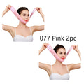 Face Slim V-Line Lift Up Mask Cheek Chin Neck Slimming Thin Belt Strap Beauty Delicate Facial Thin Face Mask Slimming Bandage - Beauty & Skincare | TARVIX Face Slim V-Line Lift Up Mask Cheek Chin Neck Slimming Thin Belt Strap Beauty Delicate Facial Thin Face Mask Slimming Bandage 007Pink 2pcs
