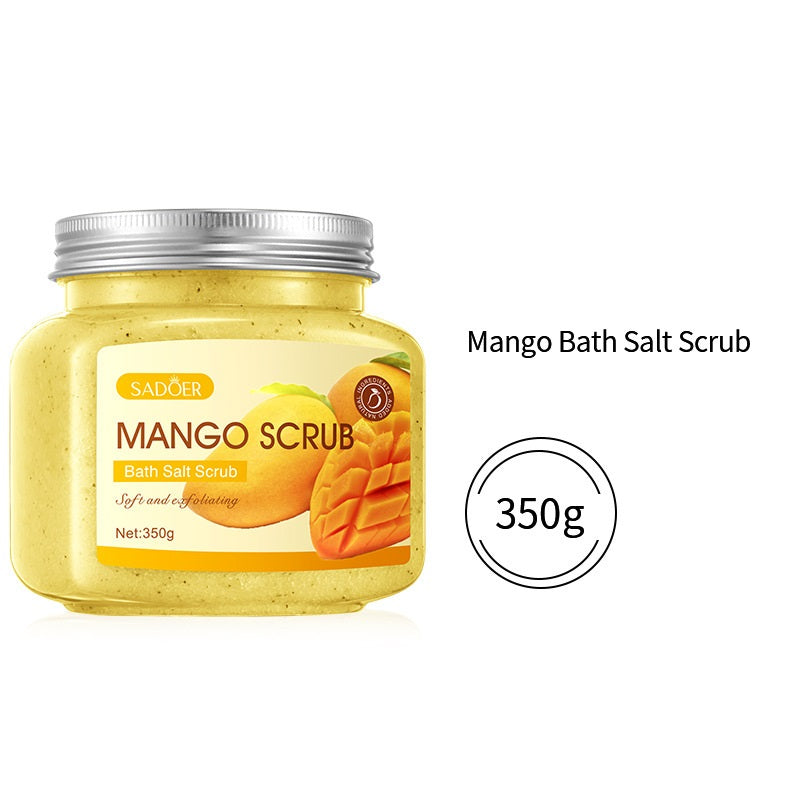 Fruit Bath Salt Scrub Cream Exfoliating Body Care - Beauty & Skincare | TARVIX Fruit Bath Salt Scrub Cream Exfoliating Body Care Mango Bath Salt Scrub