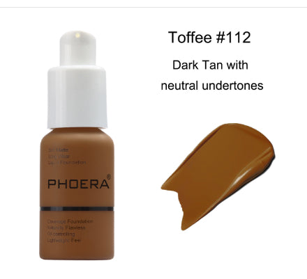 Explosive Press Type Oil Control Natural Color Matte Concealer Foundation Cream - Beauty & Skincare | TARVIX Explosive Press Type Oil Control Natural Color Matte Concealer Foundation Cream 112Toffee