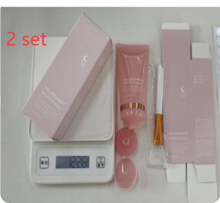 Face Night Mask Collagen Wrapping Mask Natural Ingredients Firming Elasticity & Hydration Anti-wrinkle For Skin Care - Beauty & Skincare | TARVIX Face Night Mask Collagen Wrapping Mask Natural Ingredients Firming Elasticity & Hydration Anti-wrinkle For Skin Care 75ml 2 With long brush set