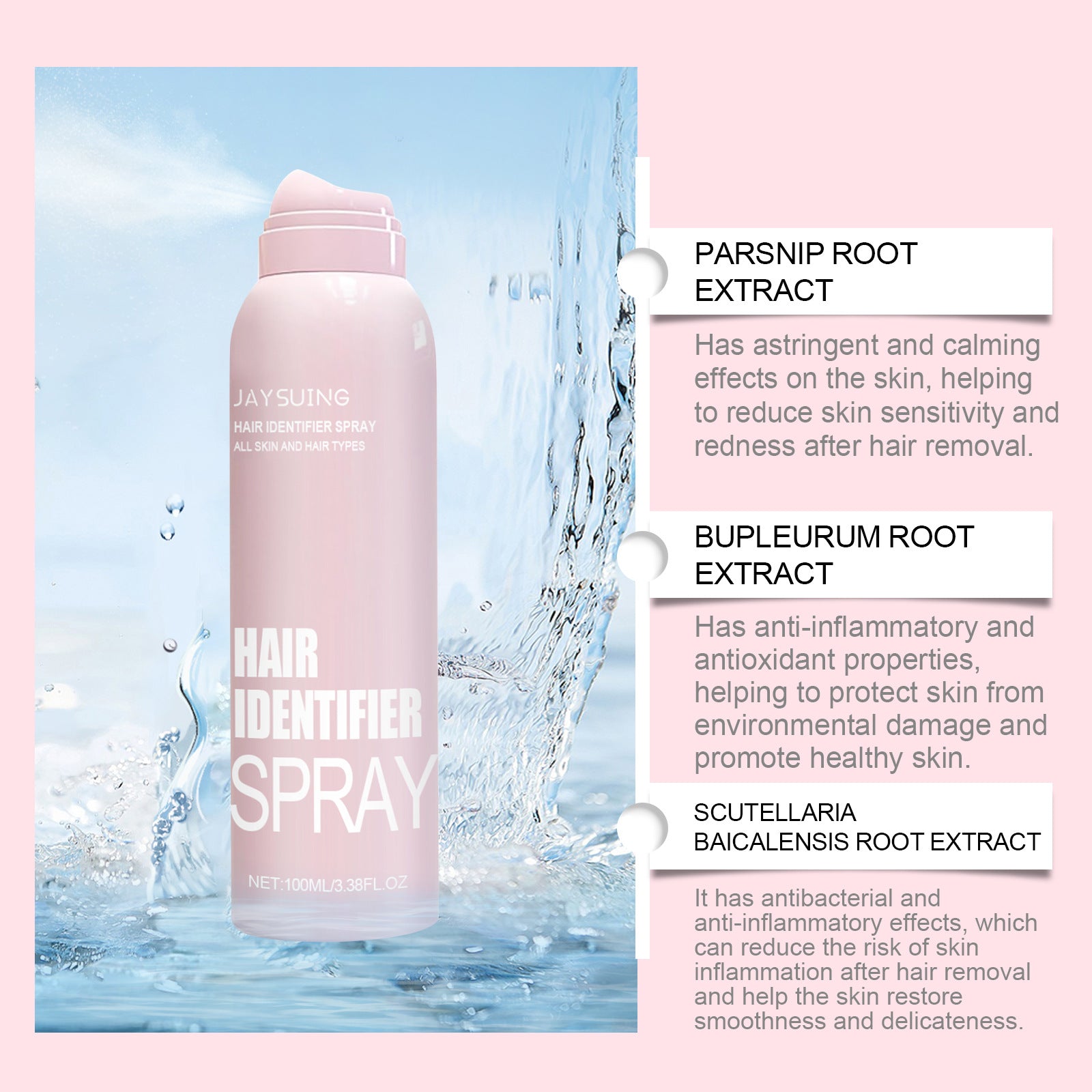Hair Identifier Spray Set For Face Shaving Moisturizing Dermaplaner Spray For Face Shaving Skin Care - Beauty & Skincare | TARVIX Hair Identifier Spray Set For Face Shaving Moisturizing Dermaplaner Spray For Face Shaving Skin Care