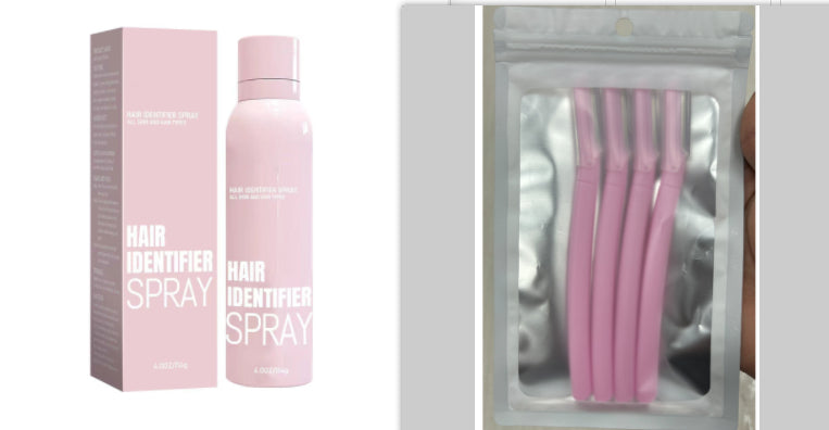Hair Identifier Spray Set For Face Shaving Moisturizing Dermaplaner Spray For Face Shaving Skin Care - Beauty & Skincare | TARVIX Hair Identifier Spray Set For Face Shaving Moisturizing Dermaplaner Spray For Face Shaving Skin Care