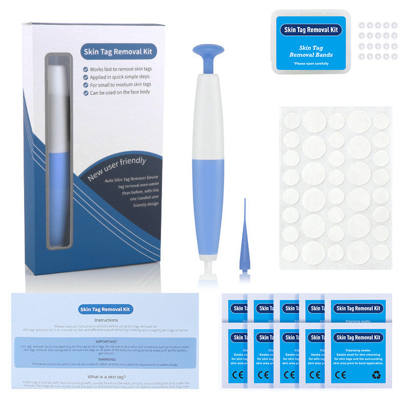 Skin Tag Removal Kit Home Use Mole Wart Remover Micro Band Skin Tag Treatment Tool Easy To Clean Skin Care Tool - Beauty & Skincare | TARVIX Skin Tag Removal Kit Home Use Mole Wart Remover Micro Band Skin Tag Treatment Tool Easy To Clean Skin Care Tool Have acne patch