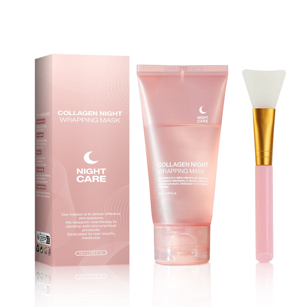 Face Night Mask Collagen Wrapping Mask Natural Ingredients Firming Elasticity & Hydration Anti-wrinkle For Skin Care - Beauty & Skincare | TARVIX Face Night Mask Collagen Wrapping Mask Natural Ingredients Firming Elasticity & Hydration Anti-wrinkle For Skin Care